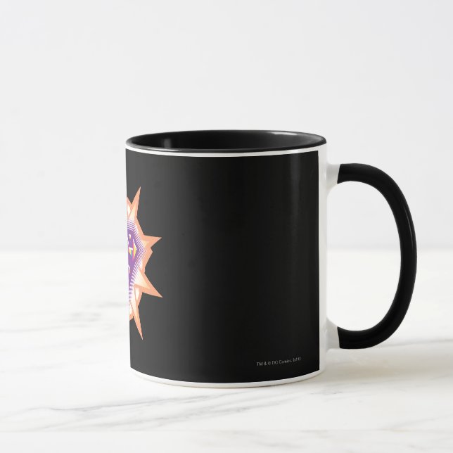 Supergirl Orange Sternexplosion Tasse (Rechts)
