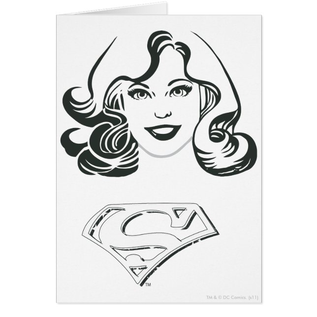 Supergirl Outline 1 (Devant)