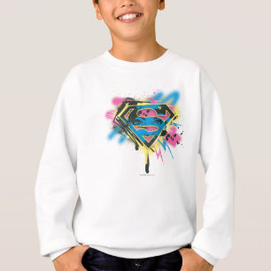 Supergirl Paint and Spills T-Shirt