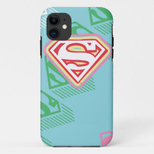 Supergirl Pastel Repeat Pattern Case-Mate iPhone Hülle