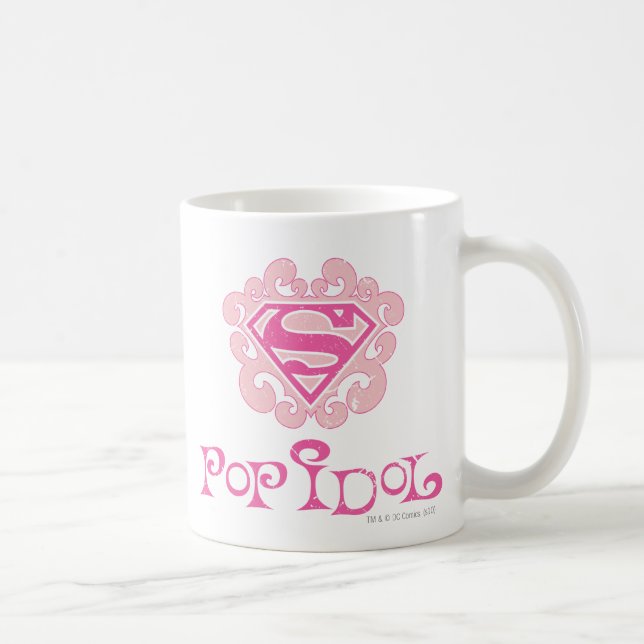 Supergirl Pop Idol Kaffeetasse (Rechts)