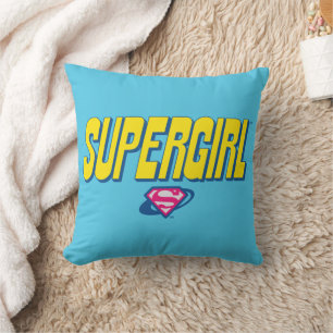 Supergirl Pop-Logo Kissen
