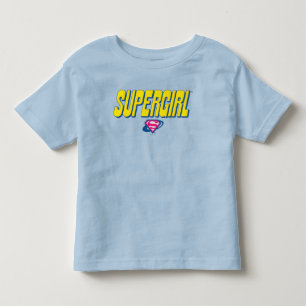 Supergirl Pop-Logo Kleinkind T-shirt