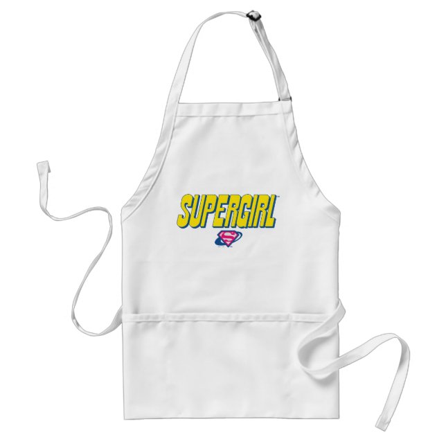 Supergirl Pop-Logo Schürze (Vorne)