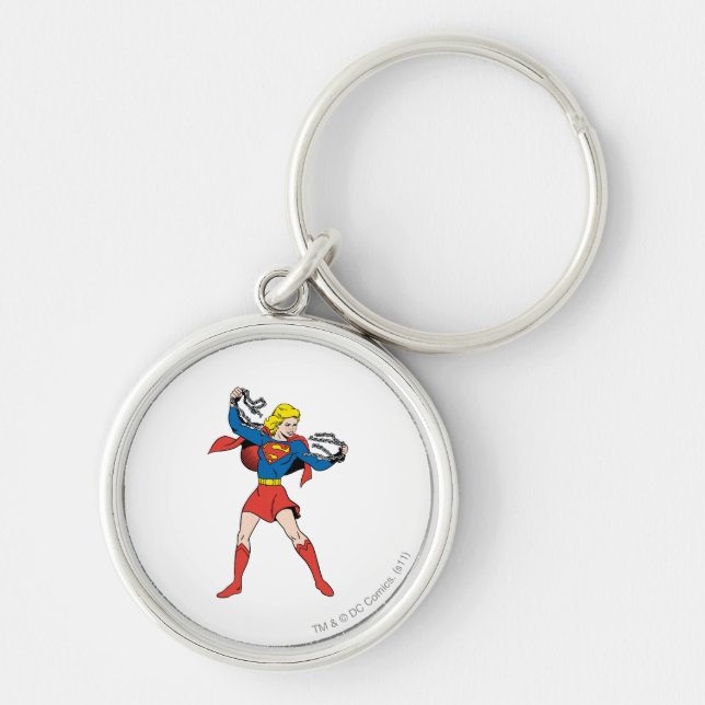 Supergirl-Pose 10 Schlüsselanhänger (Vorne)