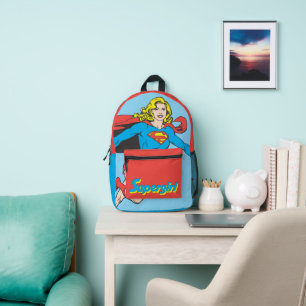 Supergirl Pose 1 Bedruckter Rucksack