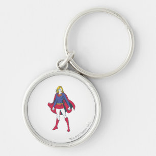 Supergirl-Pose 2 Schlüsselanhänger