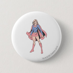 Supergirl-Pose 3 Button