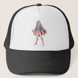 Supergirl-Pose 3 Truckerkappe
