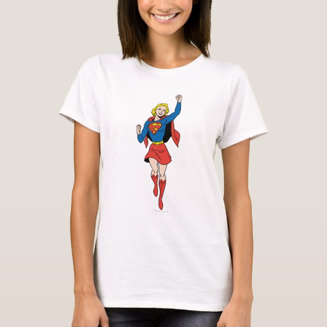 Supergirl-Pose 4 T-Shirt (Vorderseite)