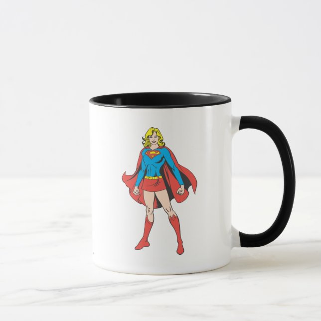 Supergirl Pose 5 Tasse (Rechts)