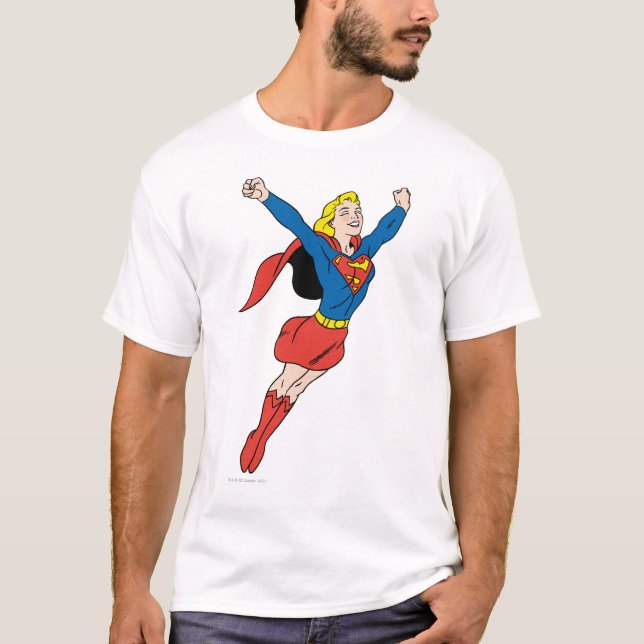 Supergirl-Pose 6 T-Shirt (Vorderseite)