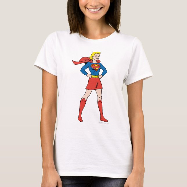Supergirl-Pose 7 T-Shirt (Vorderseite)