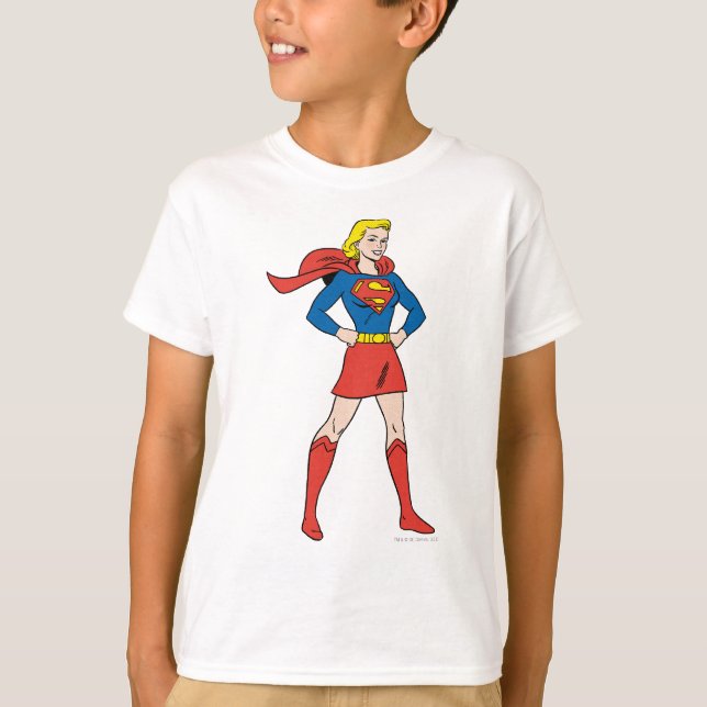 Supergirl-Pose 7 T-Shirt (Vorderseite)