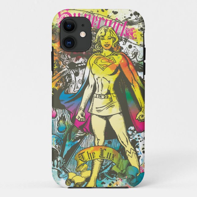 Supergirl-Pose Case-Mate iPhone Hülle (Rückseite)