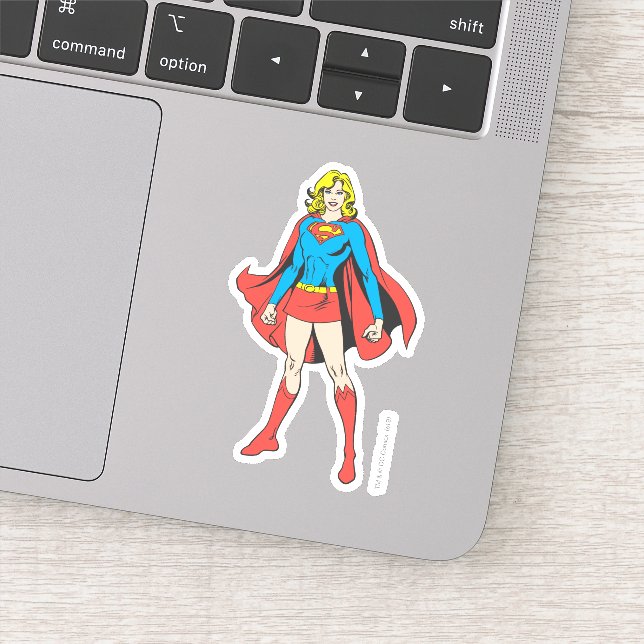 Supergirl Poses Aufkleber (Detail)