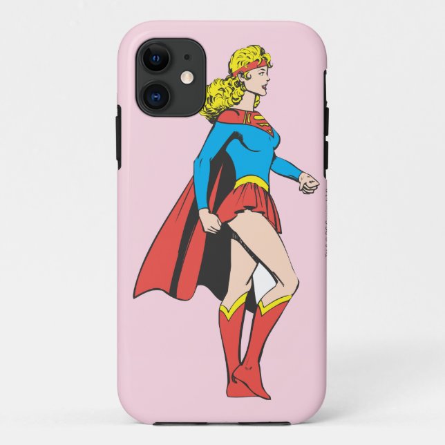 Supergirl-Profil Case-Mate iPhone Hülle (Rückseite)