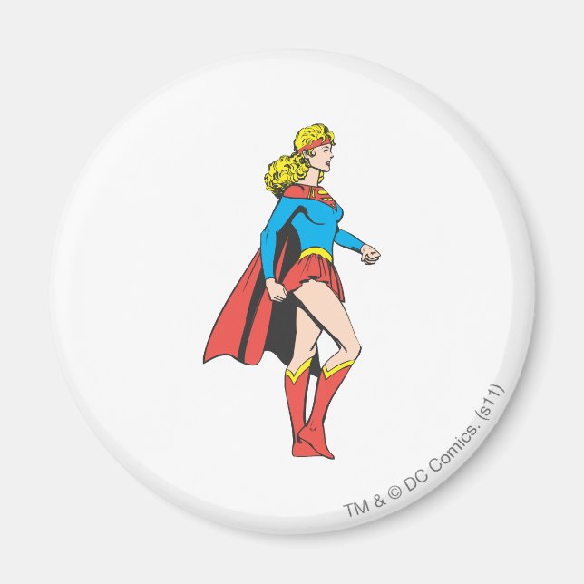 Supergirl Profil Magnet (Vorne)