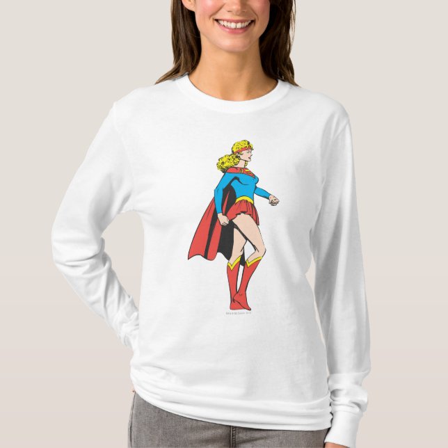 Supergirl-Profil T-Shirt (Vorderseite)