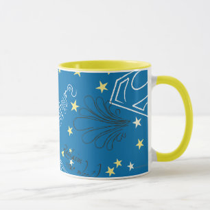 Supergirl Protect Nattern Pattern Tasse