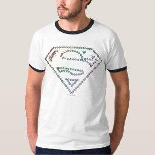 Supergirl-Rainbow-Kontur-Logo T-Shirt