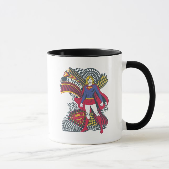 Supergirl Random World 1 Tasse (Rechts)