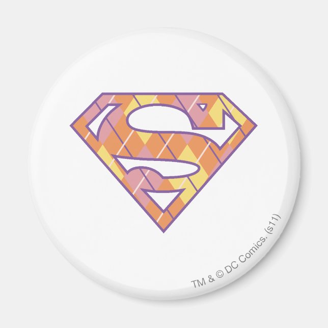 Supergirl-Raute-Logo Magnet (Vorne)