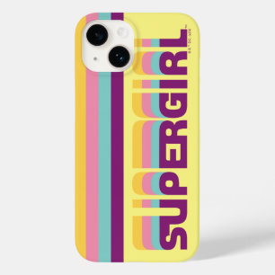 Supergirl Retro Colorshift Graphic Case-Mate iPhone 14 Hülle
