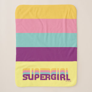 Supergirl Retro Colorshift Graphic Sherpadecke