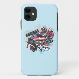 Supergirl Rette die Welt Case-Mate iPhone Hülle