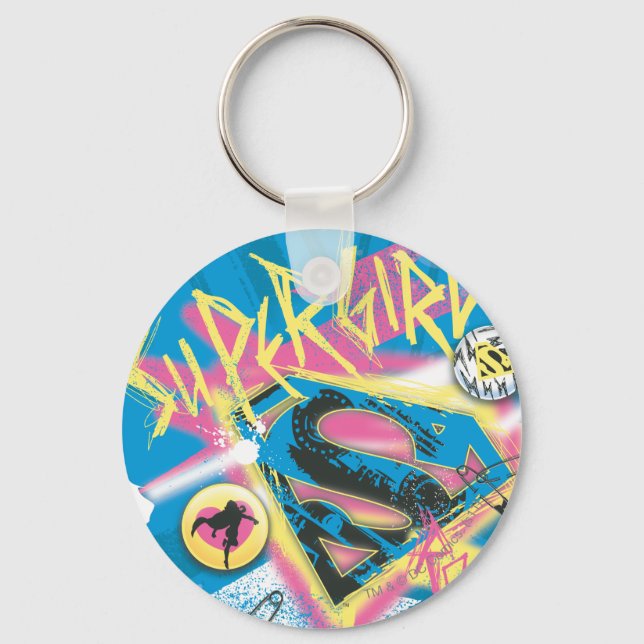 Supergirl Rocks Schlüsselanhänger (Vorderseite)