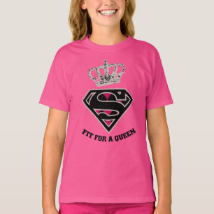 Supergirl S-Schild "Fit for a Queen" T-Shirt