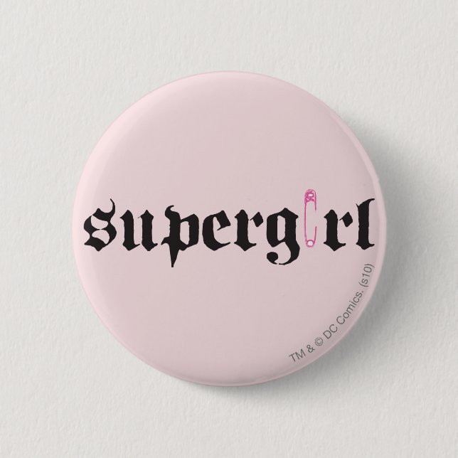 Supergirl Safety Button Letter (Vorderseite)