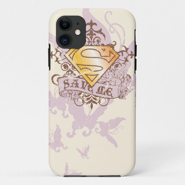 Supergirl Save Me Case-Mate iPhone Hülle (Rückseite)