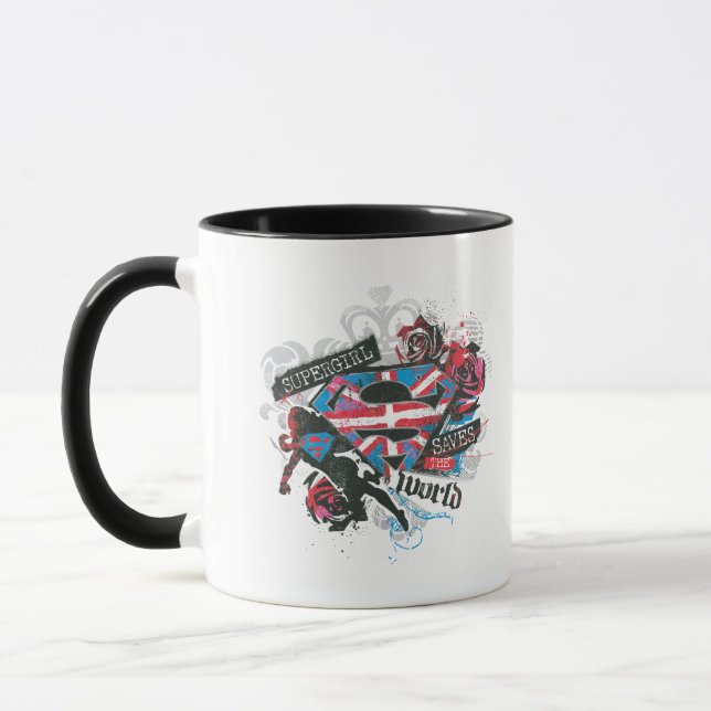 Supergirl Saves the World Tasse (Links)