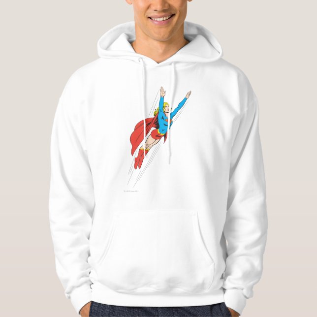 Supergirl Soars High Hoodie (Vorderseite)