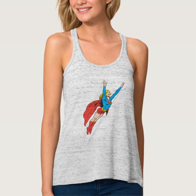 Supergirl Soars High Tank Top (Vorderseite)