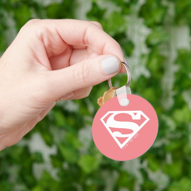 Supergirl Solid S-Shield Schlüsselanhänger (Hand)