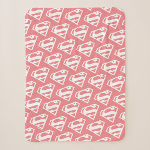 Supergirl Solid S-Shield Sherpadecke