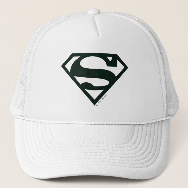 Supergirl Solid S-Shield Truckerkappe (Vorderseite)