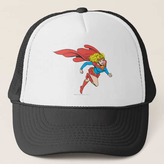 Supergirl springt rechts truckerkappe (Vorderseite)