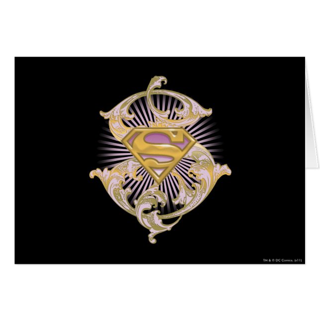 Supergirl-Starbust-Logo (Vorderseite (Horizontal))