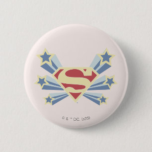 Supergirl Stars S-Shield Button