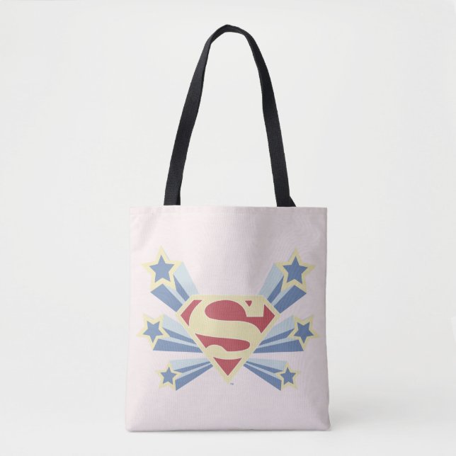 Supergirl Stars S-Shield Tasche (Vorderseite)