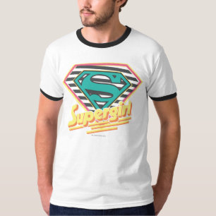 Supergirl Strip Logo T-Shirt