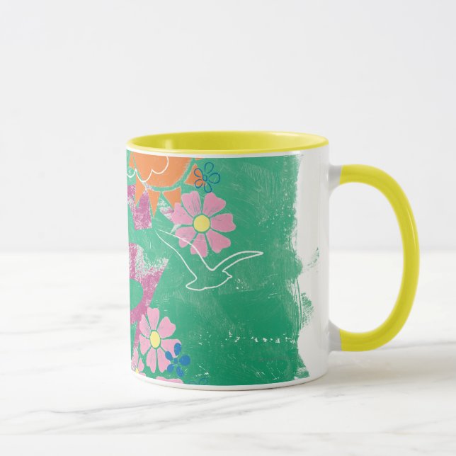 Supergirl Sun und Liebe Tasse (Rechts)