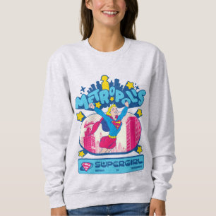 Supergirl Super Pop Frau von Morgen Sweatshirt