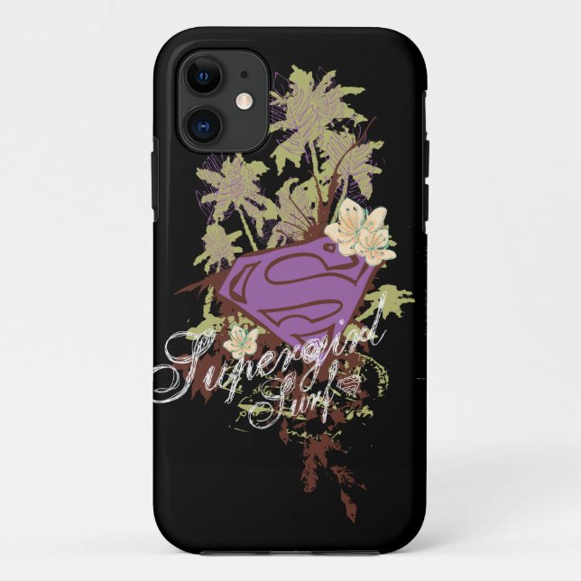 Supergirl Surf Logo Case-Mate iPhone Hülle (Rückseite)