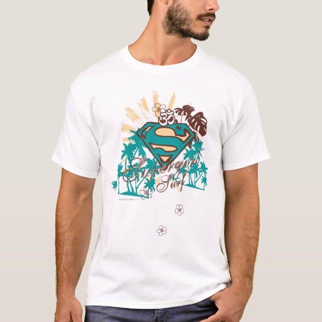 Supergirl Surf T-Shirt (Vorderseite)
