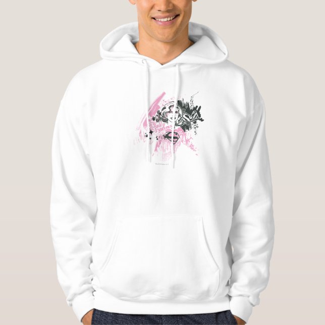 Supergirl Totally Fabulous Hoodie (Vorderseite)